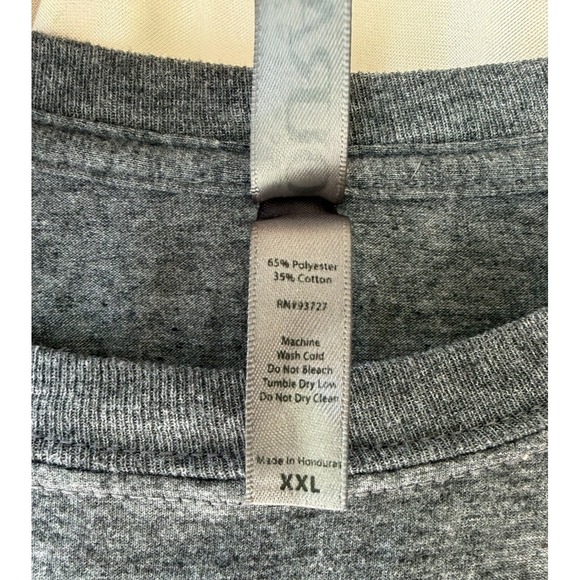 North Carolina Home T-Shirt 2XL Soft Tee Gray Short Sleeve Mens - Picture 4 of 5